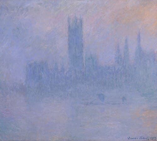 Le Parlement, symphonie en bleu
