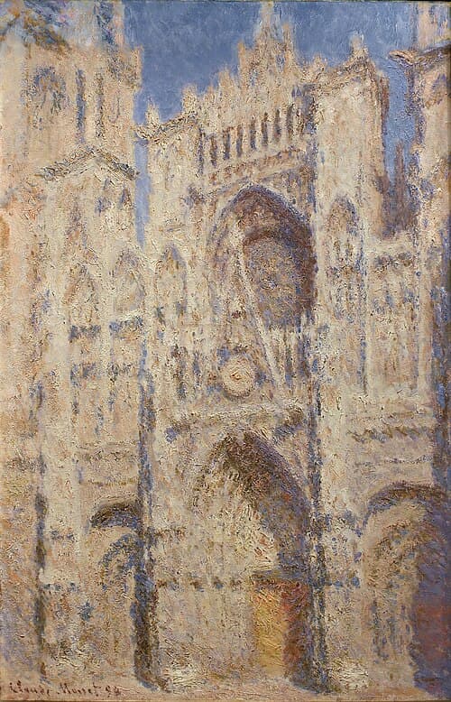 Rouen Cathedral: The Portal (Sunlight)