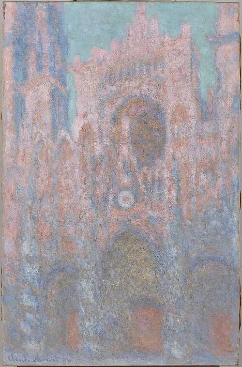 Rouen Cathedral, Symphony in Grey and Pink