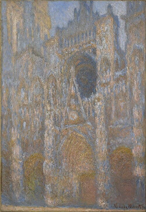 Rouen Cathedral, the Façade in Sunlight
