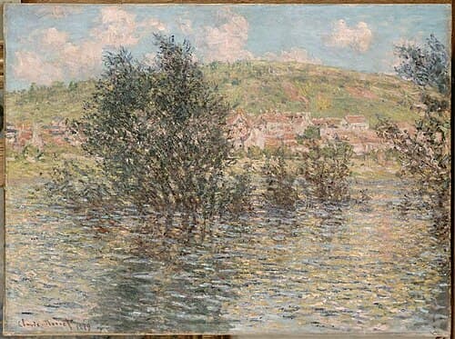 The Seine at Vétheuil, Sun Effect after Rain