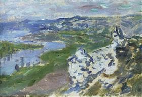 The Seine, from Chantemesle's Heights
