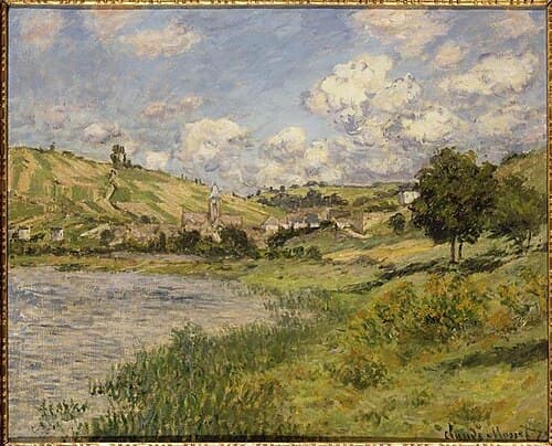 Landscape. Vétheuil