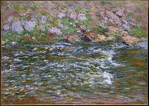 Rapids on the Petite Creuse at Fresselines