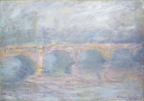 Waterloo Bridge, London, at Sunset