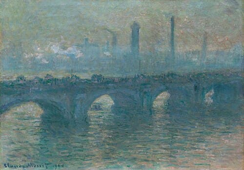 Waterloo Bridge, Gray Weather