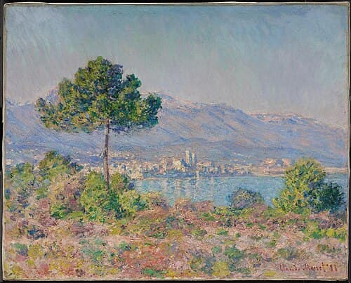 Antibes Seen from the Plateau Notre-Dame