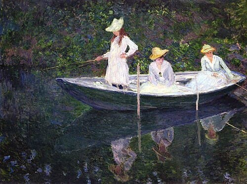 La barque à Giverny