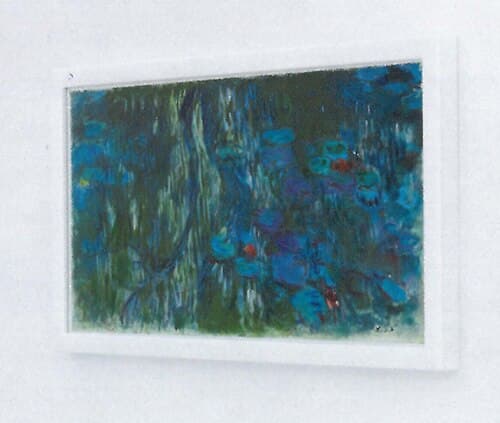 Water Lilies, Reflections of Weeping Willows