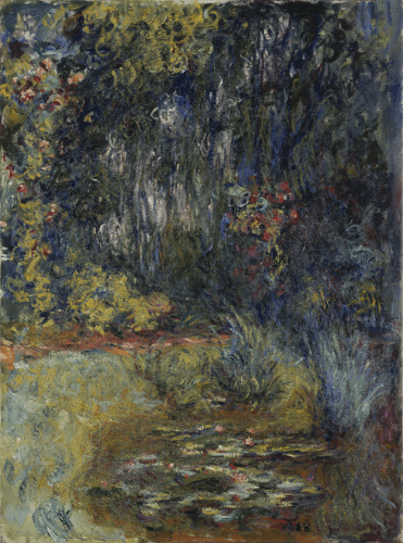 Corner of the basin of the Nymphéas