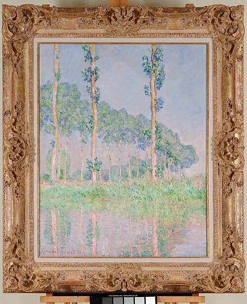 Poplars, Pink Effect