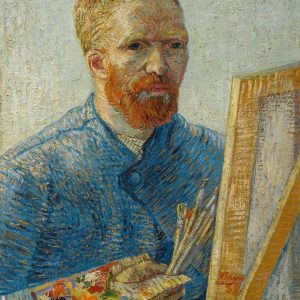 Vincent Van Gogh - Self-Portrait as a Painter | Academia Aesthetics