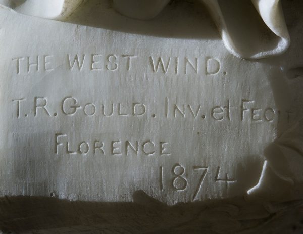 West Wind - Thomas Ridgeway Gould - 1870 - Italy | Academia Aesthetics