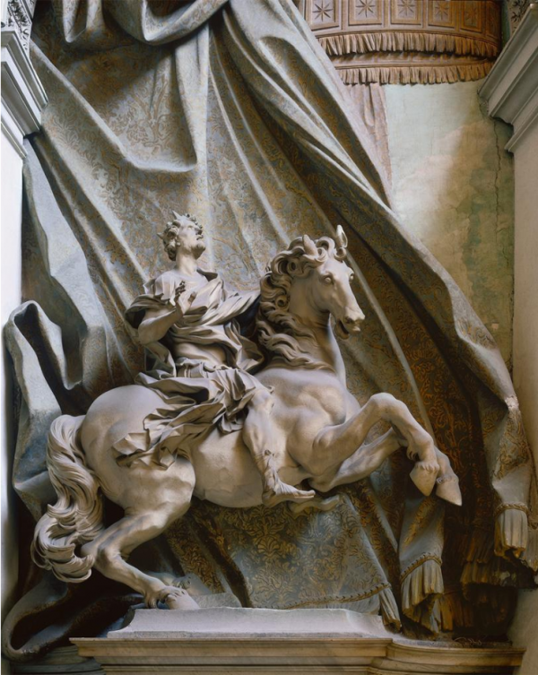 The Vision of Constantine - Gian Lorenzo Bernini - 1670 - Italy | Academia Aesthetics