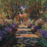 Gardens by Monet - 1881 | Academia Aesthetics
