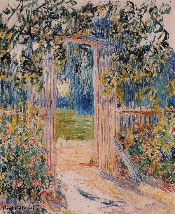 Gardens by Monet - 1881 | Academia Aesthetics