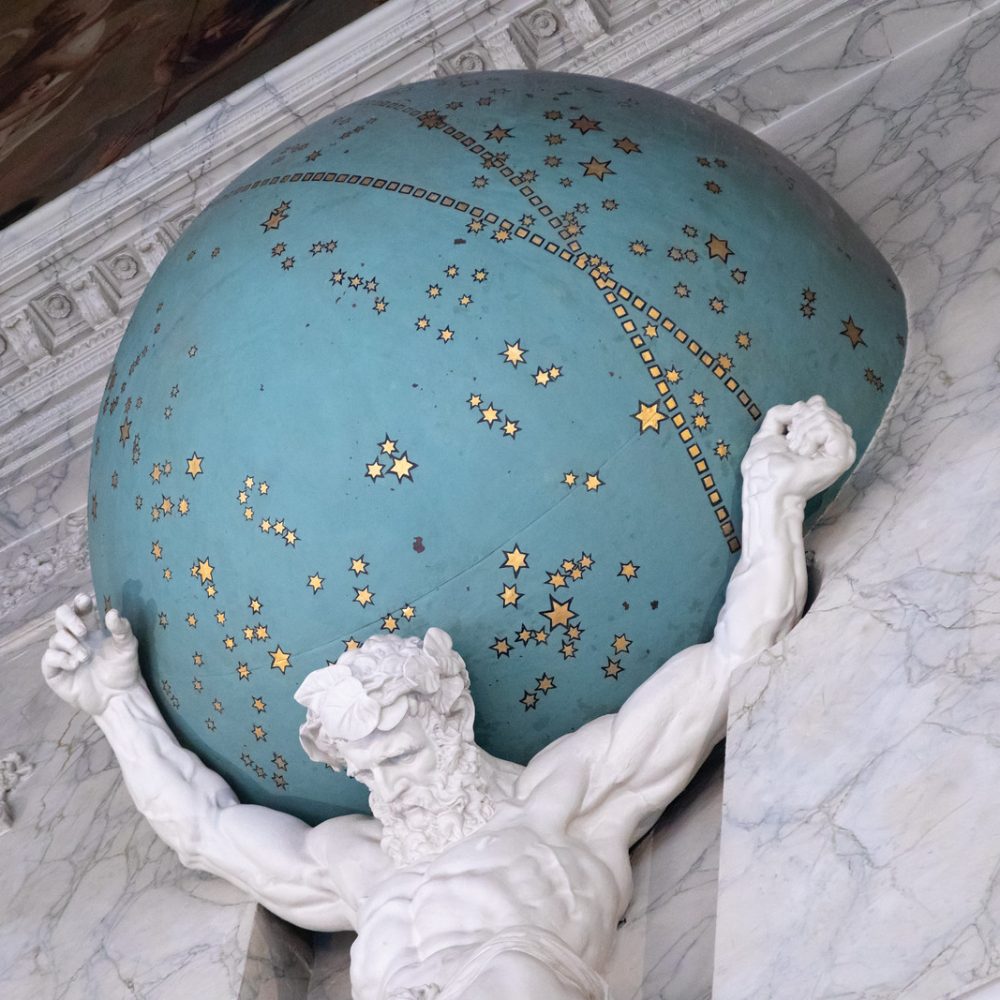 Statue of Atlas - Academia Aesthetics