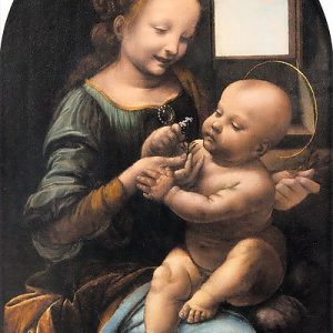 Benois Madonna - Leonardo da Vinci - c. 1478–1480 - Russia | Academia Aesthetics