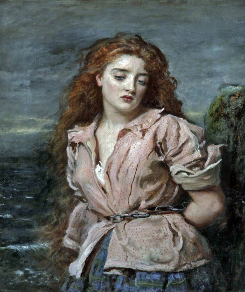 (Disappointment) The Martyr of Solway - John Everett Millais - 1871 - UK | Academia Aesthetics