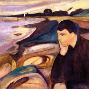 Melancholy - Munch - 1891 - Private Collection1 | Academia Aesthetics