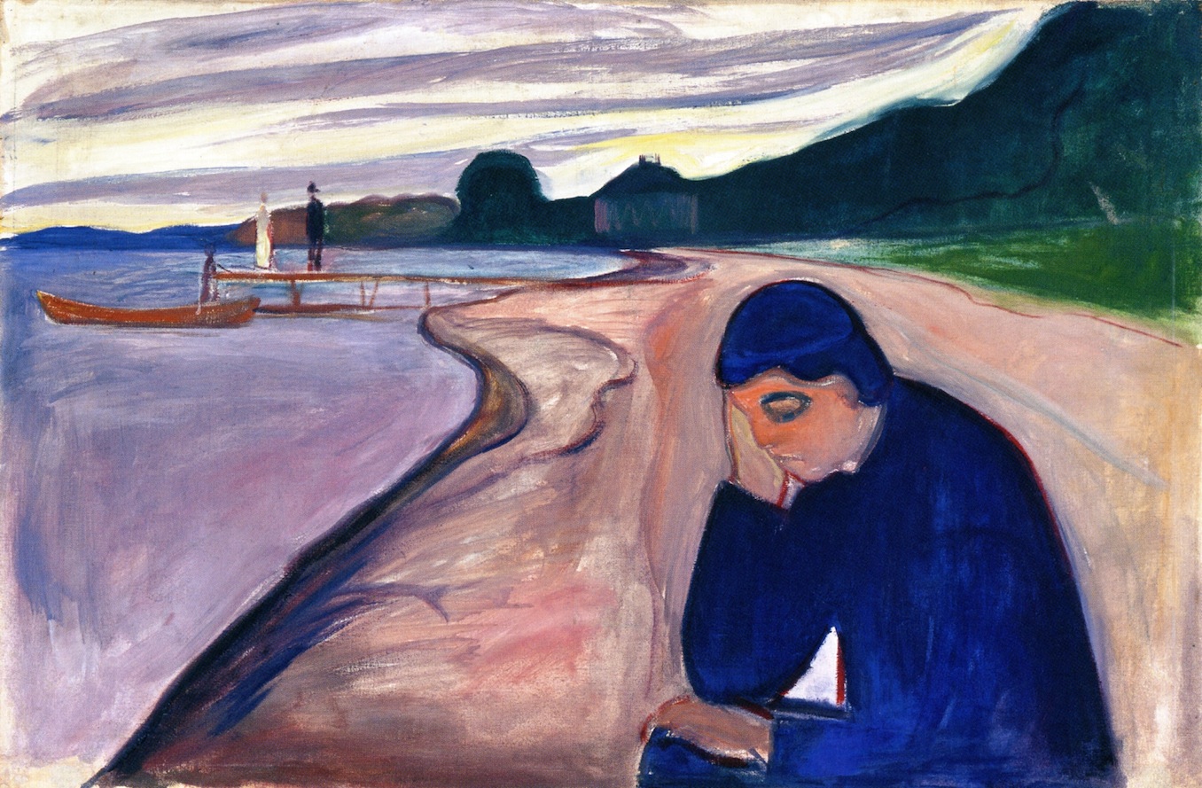 Melancholy - Munch - 1891 - Private Collection3 | Academia Aesthetics