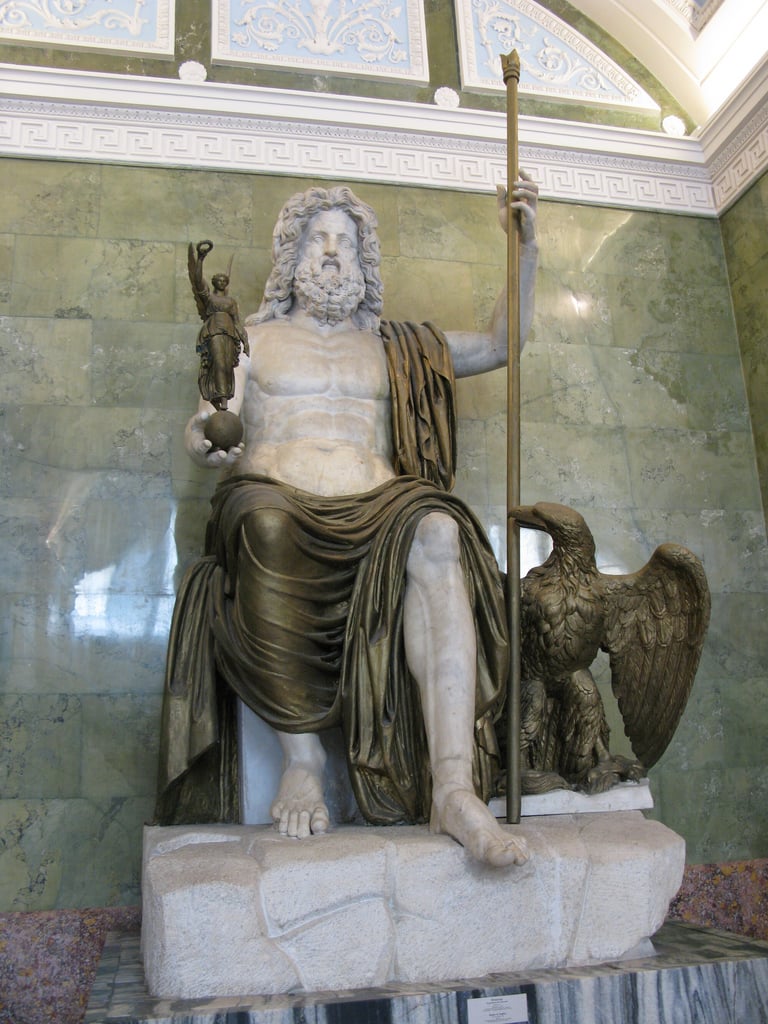 Seated Zeus - 5 BC - Phidias - Greece | Academia Aesthetics