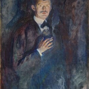 Self-portrait with Cigarette - Munch - 1895 - Oslo | Academia Aesthetics