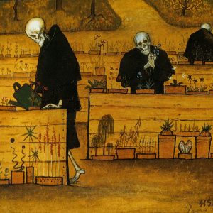 The Garden of Death - 1896 - Hugo Simberg - Finland | Academia Aesthetics