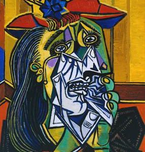 Weeping Woman - Pablo Picasso - 1937 - Spain | Academia Aesthetics