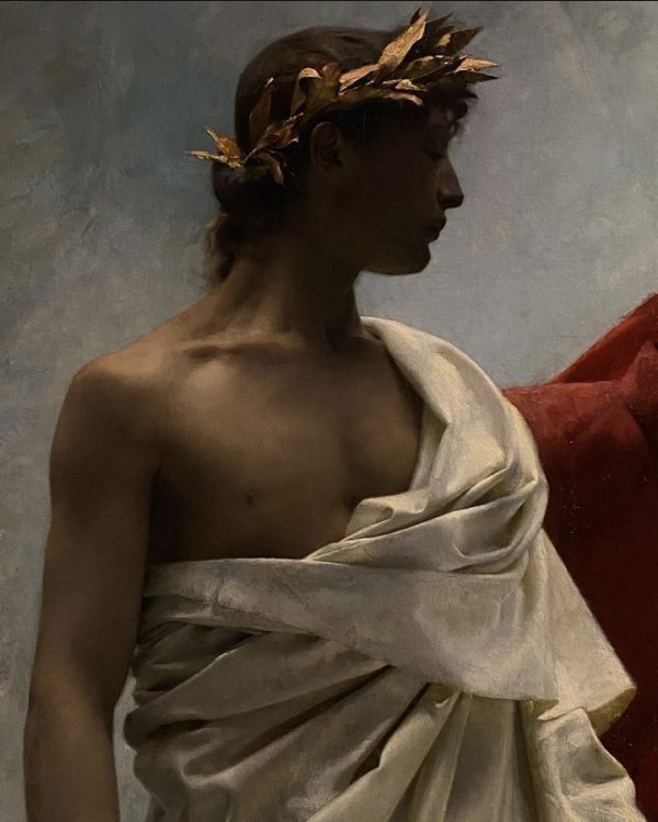 Dante and Virgil in Hell Academia Aesthetics