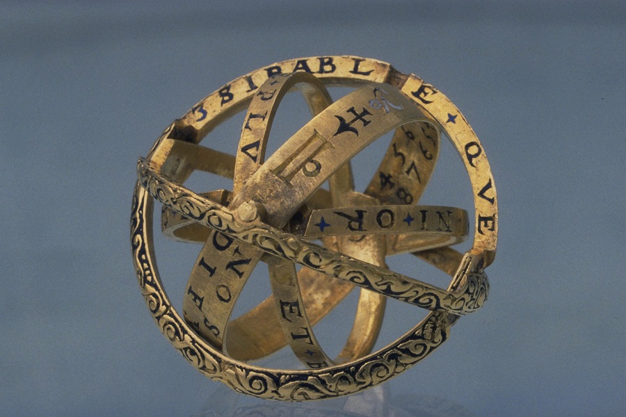 This 4th century ring has been replicated many times in many countries, and in many materials, too! Learn more about the Armillary Sphere Ring now | AcademiaAesthetics.com