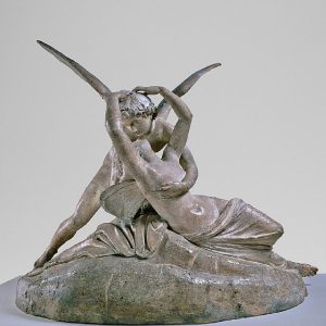 Cupid and Psyche was completed between 1788 and 1793 and is considered one of Canova's greatest masterpieces, depicting a kiss by Cupid to revive Psyche | Read more on AcademiaAesthetics.com