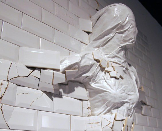 Graziano Locatelli's 1995 (detail) is a permanent installation in Italy that captures the essence of “broken”, an intriguing undertone in macabre art | Academia Aesthetics
